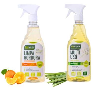 Imagem de Kit Multi Uso + Limpa Gordura Biodegradável Biowash
