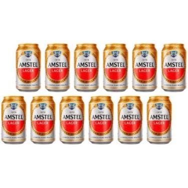Imagem de Cerveja amstel puro malte 350 ml