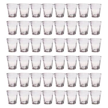 Imagem de Jogo 48 Copos Shot Vidro Tequila Cachaça Vodka Dose 45ml Bar - TODO DI