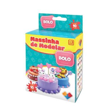 Imagem de Massinha de Modelar Formato de Bolo para Crianças - Prabrincar