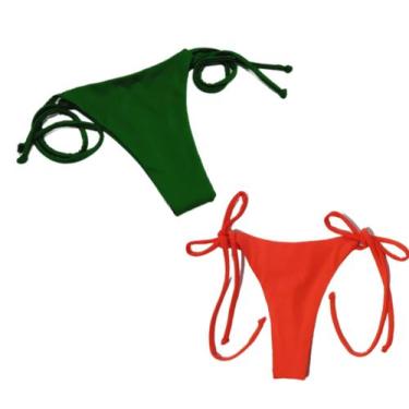 Imagem de Kit com 2 Calcinha de Biquíni fio dental - DE UMA MARIA PARA OUTRA, Ve