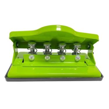 Imagem de Perfurador Furador Cogumelo 4 Furos e Régua Margeador - Motivate