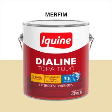 Imagem de Tinta Esmalte Sintético 750ML/3L - Cores Variadas --- Iquine, Marfim B