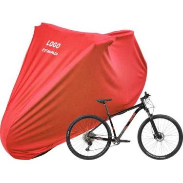 Imagem de Capa Bicicleta Caloi Explorer Pro Mtb Aro 29 Anti-Riscos - Mz, Vermelh
