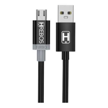 Imagem de Cabo Carregador Micro Usb Turbo Compatível Galaxy A10 M10 - HREBOS