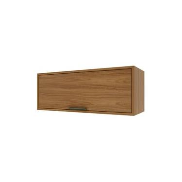 Imagem de Armário de Geladeira Indekes Toronto com 1 Porta Basculante - Freijó