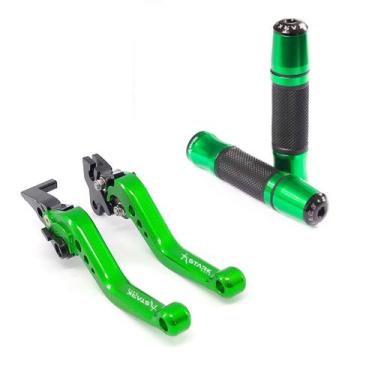 Imagem de Kit Esportivo Manete Manopla Ninja 250r 300r Z300 400 250Sl Versys300x