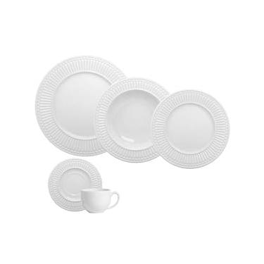 Imagem de Aparelho de Jantar Porto Brasil Roma Ravenna Branco 61090 - 30 Peças