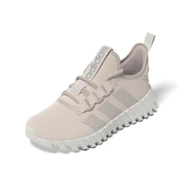 Imagem de adidas Tênis infantil masculino Kaptir 3S sem cadarço casual - preto, Quartzo maravilha/prata fosco/marrom maravilha, 11 Little Kid