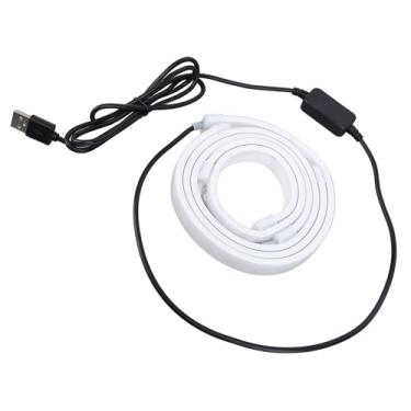 Imagem de Lâmpada de Monitor de Computador, Lâmpada de Tela de Faixa de Luz Ambiente LED Barra de Luz de Monitor Luzes Traseiras de Sincronização de Tela de Computador para Tela de Mesa de