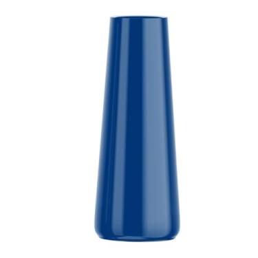 Imagem de Vaso Alto Vitrificado Fibra De Vidro 90cm Estilo Vietnamita (Azul Metálico)