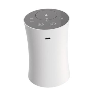 Imagem de Generic Difusor de óleo essencial sem água, mini máquina de aroma, sem fio, difusor de aroma silencioso, difusor compacto para carro, portátil para carro de, Branco