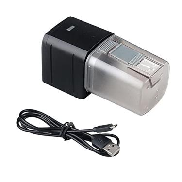 Imagem de Vislone Controle remoto WiFi para peixes de aquário, alimentador automático de latas, temporizador ajustável, dispensador de alimentos