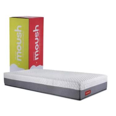 Imagem de Colchão na Caixa Espuma Certificada D33 Viscoelástica Moush Original O