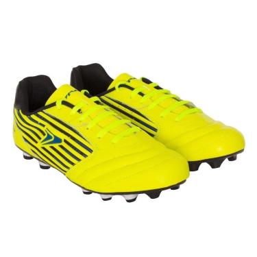 Imagem de Chuteira Campo Kick Solado PVC Bicolor PT/BR 07014-Masculino