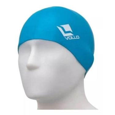 Imagem de Touca de natação 100% silicone - VOLLO, Azul