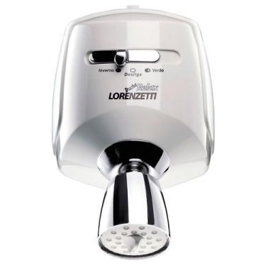 Imagem de Chuveiro Ducha Relax Branco e Cromo 5500W 110V Lorenzetti, 110V
