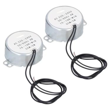 Imagem de Motor CCW 2 Unidades 50TYC Motor Síncrono Mini Grande 15-18R MIN Conjunto de Acessórios de Rotação CW CCW para Projeto Escolar Motor Elétrico de Forno de Microondas