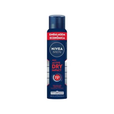 Imagem de Desodorante Antitranspirante Aerossol Nivea - Active Dry Impact Men 72