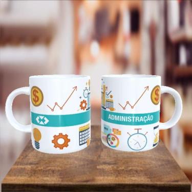 Imagem de Caneca Personalizada Profissão Administração 4 - Print Paint