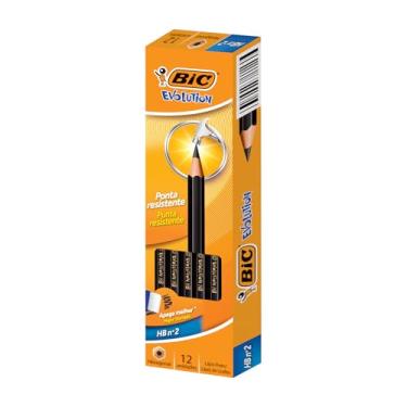 Imagem de BIC, Lápis Preto, Evolution, Grafite HB#2, 12 Unidades