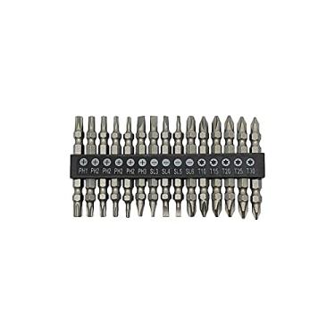 Imagem de Western BIT-365 Jogo Ponta Dupla, Cinza, 65 mm, 15 unidades