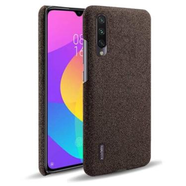 Imagem de Capa para Xiaomi A3,Capa desenhada em lona,Case Protetora Ultrafina com Empunhadura Macia,Design em Tecido Antichoque e Antiarranhões-Beown