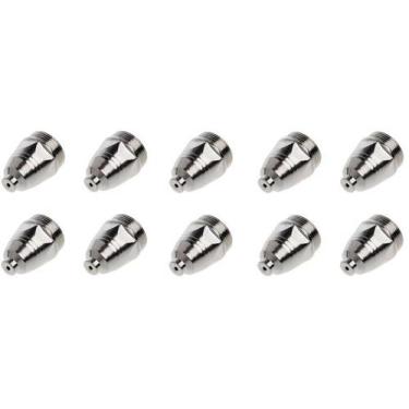 Imagem de Kit 10 bico corte plasma 80a 1,5mm tet01512 p80 pt80 - OMEGA