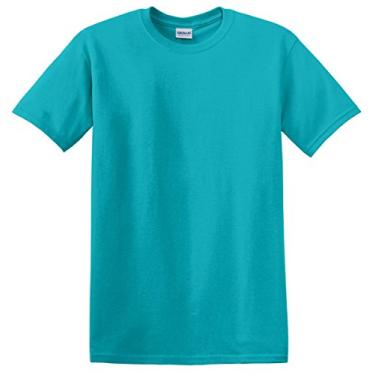 Imagem de Gildan Camiseta masculina clássica, Tropical Blue, S