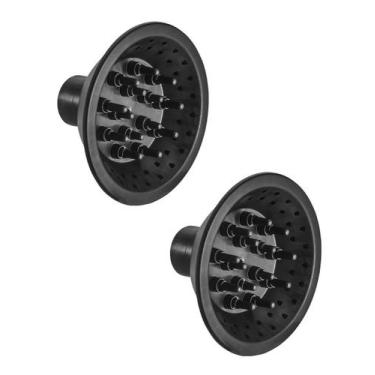 Imagem de Kit 2 Difusor de Ar Para Secador de Cabelo Definidor de Cachos Univers