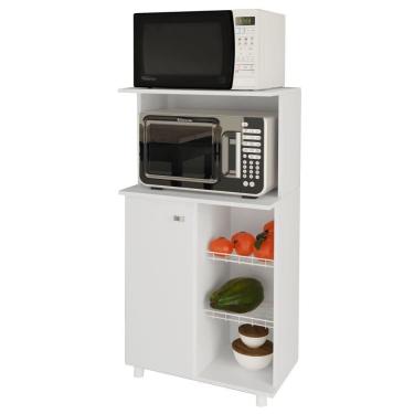 Imagem de Balcão Fruteira 1 Porta Bf3207 Branco Tecno Mobili