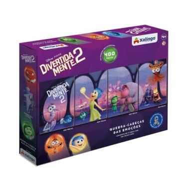 Imagem de Quebra-Cabeça Emoções Divertidamente 2 4X100 Peças - Xalingo