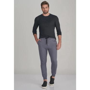 Imagem de Calça Moletom Lado Avesso Cinza