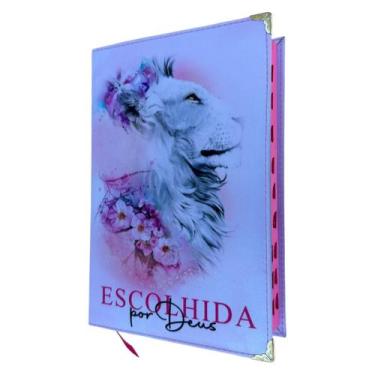 Imagem de Bíblia NTLH Leão Escolhida por Deus Cp dura - SBB Linguagem simples co