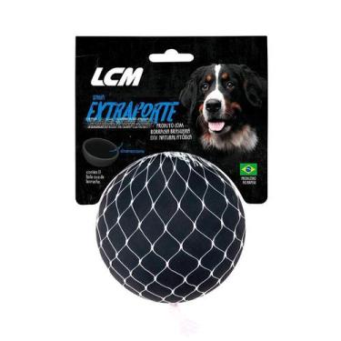 Imagem de Brinquedo LCM Bola de Borracha Extra Forte para Cães - Tamanho Pequeno