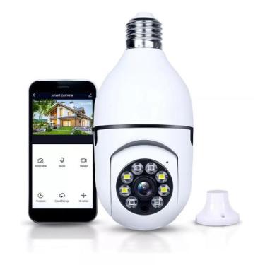 Imagem de Camera De Segurança Ip Lampada Motorizada 8177Qj - Smart câmera