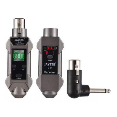 Imagem de Receptor De Áudio Uhf Jayete Micphone E Transmissor