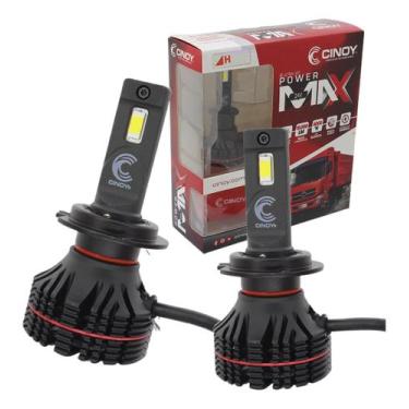 Imagem de Cinoy H1 H3 H7 Lâmpada Led Power Max 24v 55w 10000lm 6000k, H7