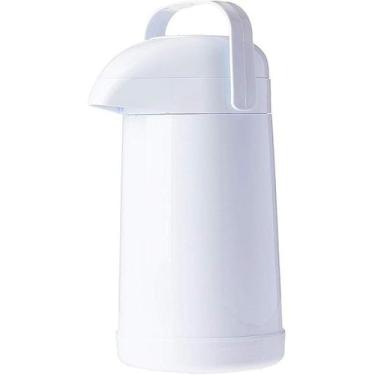 Imagem de Garrafa Térmica Magic Pump 1 Litro - Branca - 54813 Termolar, 1L, Bran