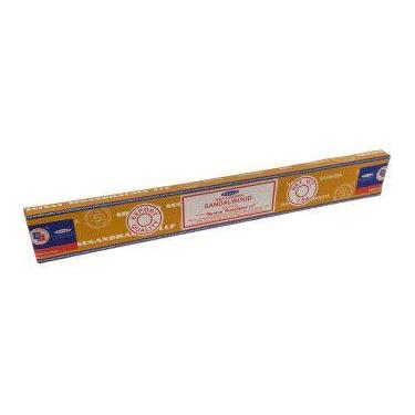 Imagem de Incenso Indiano Massala Sandalwood Satya Nag Mini 7,5g - Lua Mística -