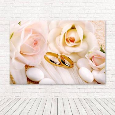 Imagem de Painel Retangular 3D Sublimado Noivado 2,0X1,5 Frt-4235