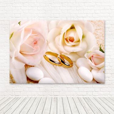 Imagem de Painel Retangular 3D Sublimado Noivado 2,0X1,5 Frt-4235