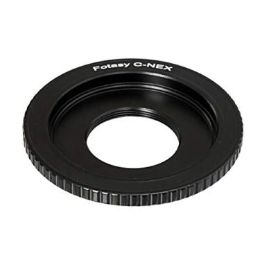 Imagem de Fotasy Adaptador de lente C para Sony E-Mount, adaptador de lente Cine Moive de 16 mm para montagem E, montagem C para E, serve para Sony NEX-5T NEX-6 NEX-7 a3000 a3500 a5000 a5100 a6000 a6100 a6300 a6400 a64000 a a 6500 a6600