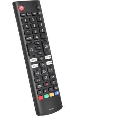 Imagem de AKB76037601 Controle remoto universal para TV LG - Serve para todos os canais LED OLED LCD WebOS 4K 8K UHD HDTV - Smart TV HDR - Prime Video, Disney Plus, Netflix, LG Channels Atalhos