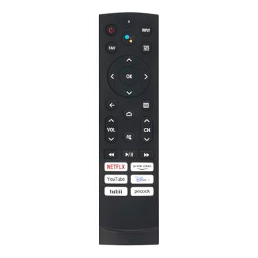 Imagem de ALLIMITY Controle remoto de substituição sem voz ERF3A90 compatível com Hisense 4K OLED LCD HDTV 65A53FUA 50A53FUA 43A53FUA 50U68G 55U68G 65U68G 75U68G 65A66FUA 50A66FUA