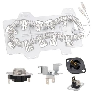 Imagem de O kit de elemento de aquecimento da secadora substitui Samsung DV328AEW/XAA DV363EWBEUF/A1 DV330AEB/XAA DV361EWBEWR/A3 DV393ETPAWR/A1 DV350AEP/XAA DV331AEW/XAA DV395ETPASU/A1 DV36J444 000EW/A3