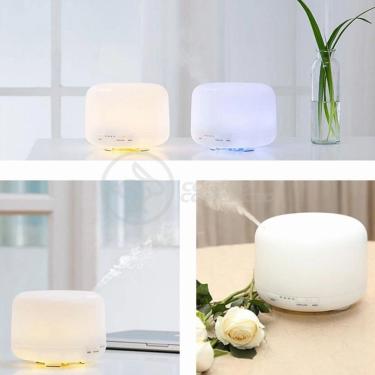 Imagem de Aromatizador Umidificador Eletrônico Luz De Led Rgb 300ml 9
