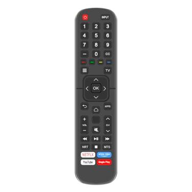 Imagem de PERFASCIN Controle remoto substituído ERF2G60H ERF2K60H adequado para Smart TV Hisense 32H5590F 40H5550F 40H5560F 40H5570F 40H5580F 40H5590F 32H56G