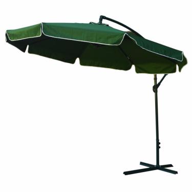 Imagem de Ombrelone Suspenso Com Alavanca Oslo - Belfix Verde Escuro