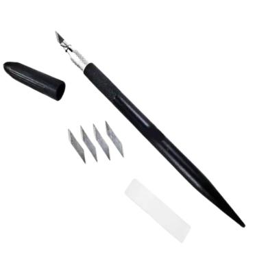 Imagem de Estilete De Precisão De Aço C-5 Lâminas Lm-0051 Lanmax